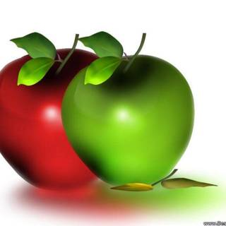 Red and green wallpaper