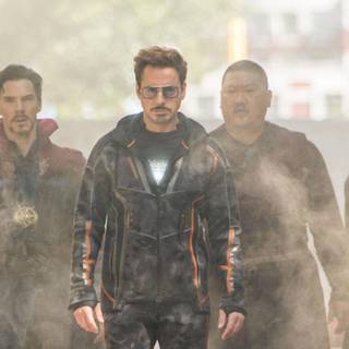 Tony Stark beard wallpaper