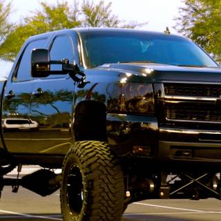 Lifted GMC trucks wallpaper