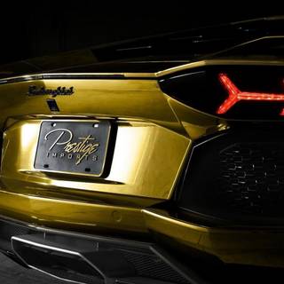Lamborghini gold wallpaper
