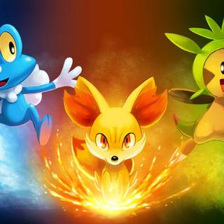 Fennekin HD wallpaper