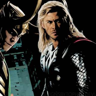 Thor and Loki wallpaper