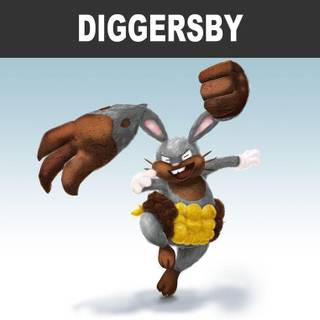 Diggersby HD wallpaper