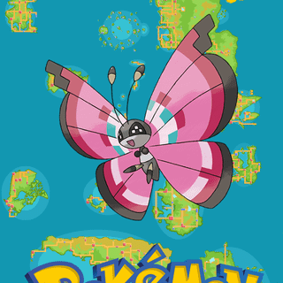 Vivillon HD wallpaper