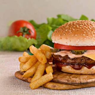 Hamburgers wallpaper