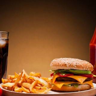 Hamburgers wallpaper