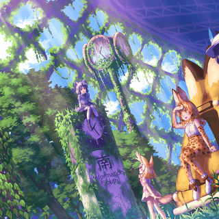 Anime friends wallpaper