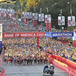 Chicago marathon wallpaper