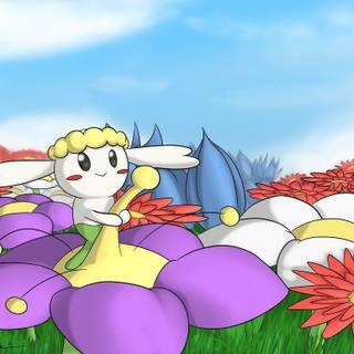 Flabébé HD wallpaper