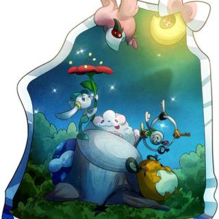 Floette HD wallpaper