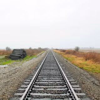 Train track wallpaper