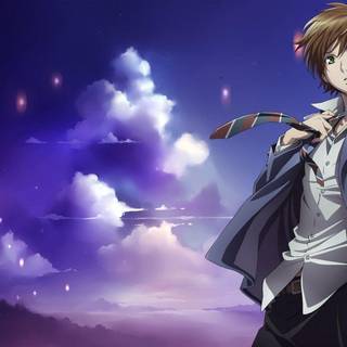 Anime school wallpaper