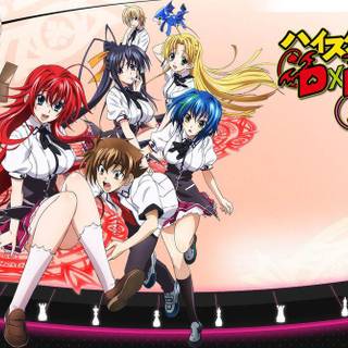 High School DxD 4K wallpaper
