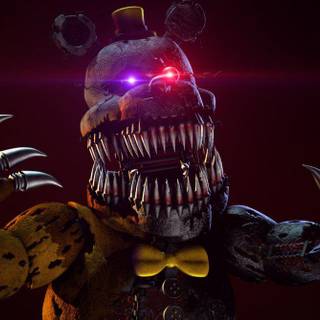 Nightmare Fredbear wallpaper