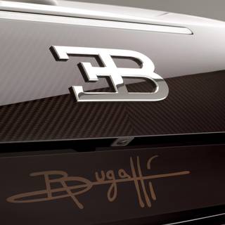 Bugatti logo wallpaper