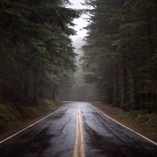 Rainy landscapes HD wallpaper