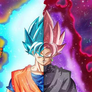 Goku Super Saiyan God Rosé wallpaper