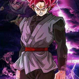 Goku Super Saiyan God Rosé wallpaper