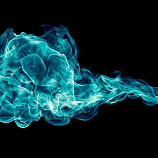 Green fire wallpaper