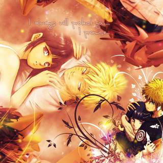 Naruhina wallpaper