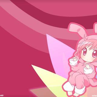 Anime bunnies wallpaper