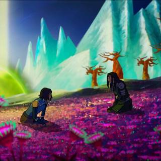 Avatar: The Legend of Korra spirits wallpaper