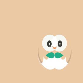 Rowlet HD wallpaper