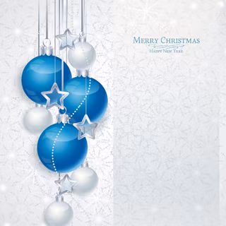Blue ornaments wallpaper