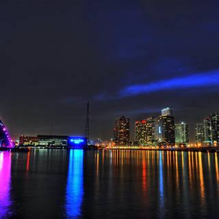 Miami skyline wallpaper