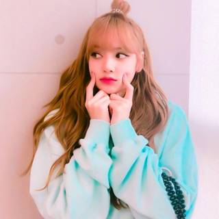 Lisa Black Pink wallpaper