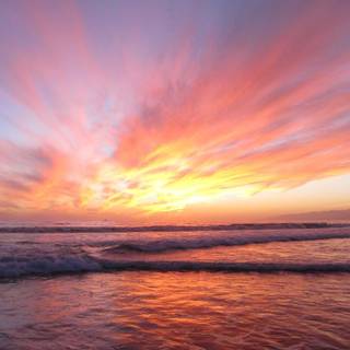 Horizon sunset wallpaper