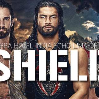 WWE Shield logo wallpaper