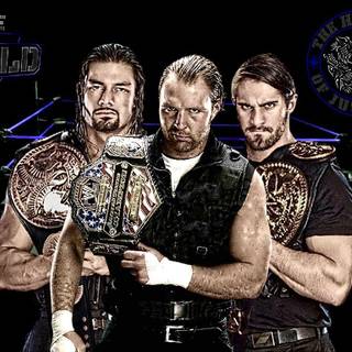 WWE Shield logo wallpaper