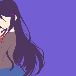 Yuri DDLC wallpaper