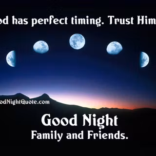 Good night friend wallpaper