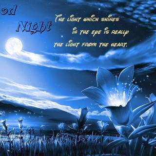 Good night friend wallpaper