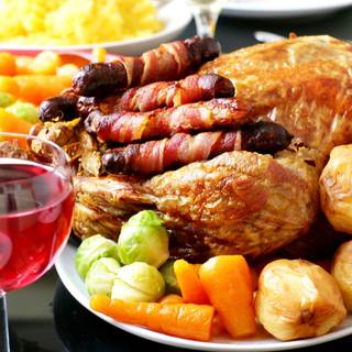 Thanksgiving food wallpaper