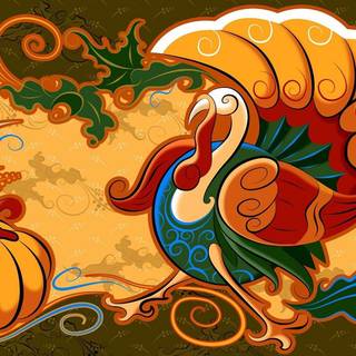 Anime Thanksgiving wallpaper