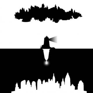 Lighthouse drawing wallpaper