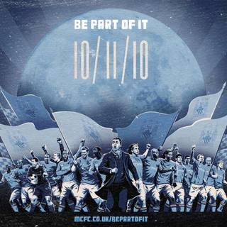 Manchester City logos wallpaper