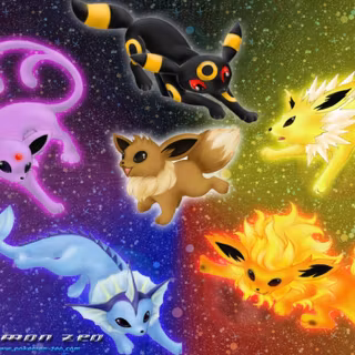 Pokémon family wallpaper