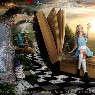 Alice in Wonderland wallpaper