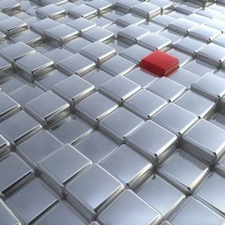 3D cubes wallpaper
