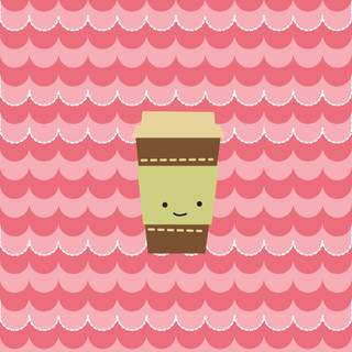 Cute coffee wallpaper