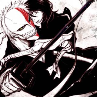 Ichigo and Rukia wallpaper