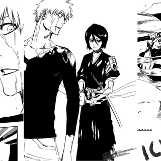 Ichigo and Rukia wallpaper