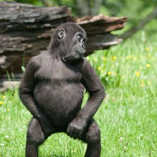 Cute monkeys wallpaper