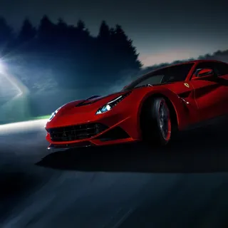 Red Ferrari wallpaper