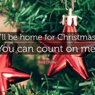 I'll Be Home For Christmas wallpaper
