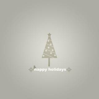 Christmas minimalist wallpaper